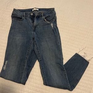 H&M size two skinny, ankle length jeans